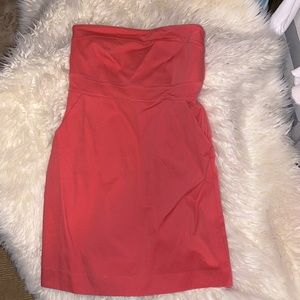 New York&company brand new strapless orange dress